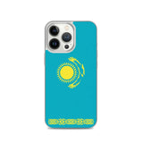 Coque de télephone drapeau du kazakhstan - pixelforma