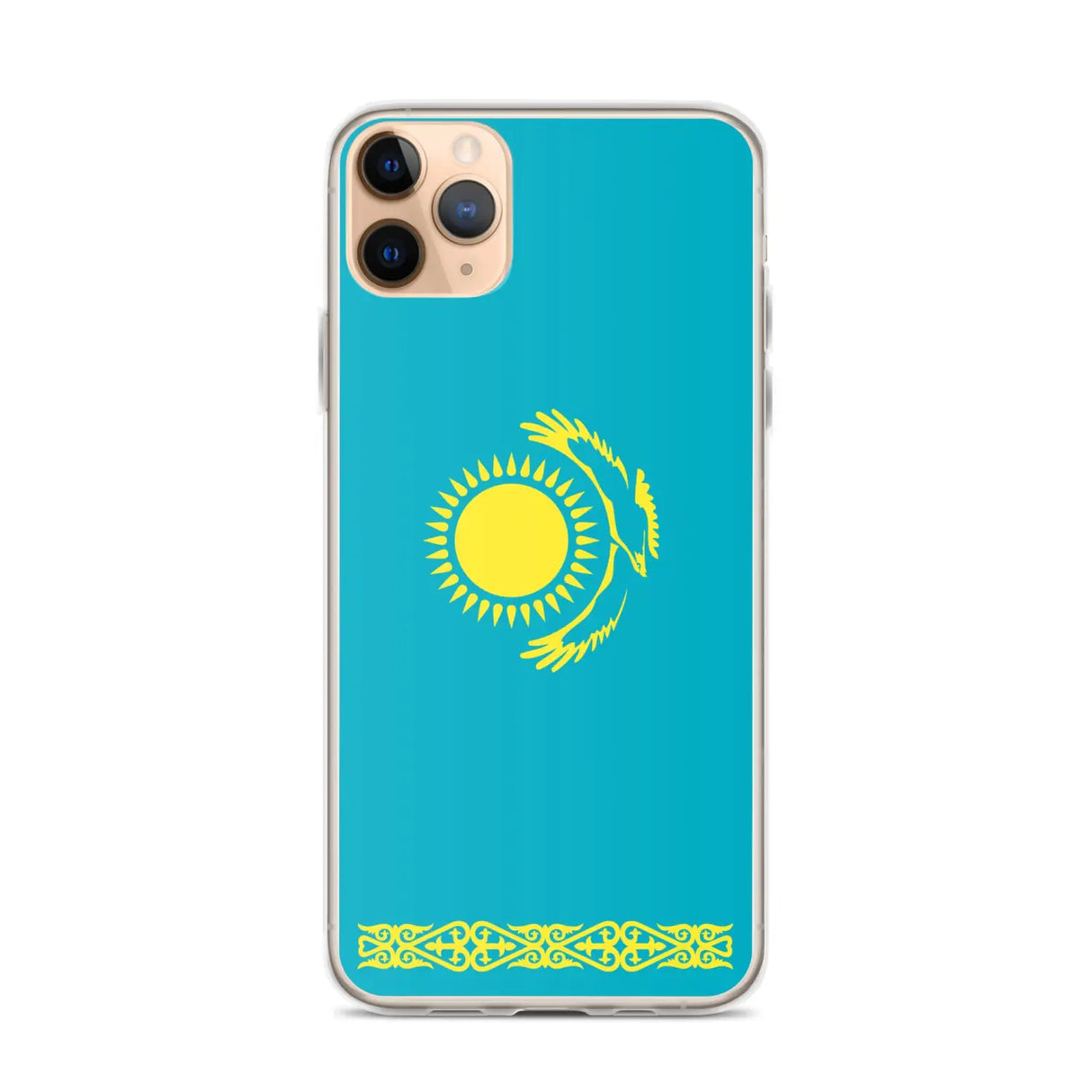 Coque de télephone drapeau du kazakhstan - pixelforma
