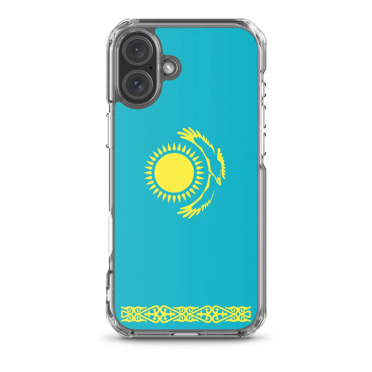Coque de télephone drapeau du kazakhstan - pixelforma