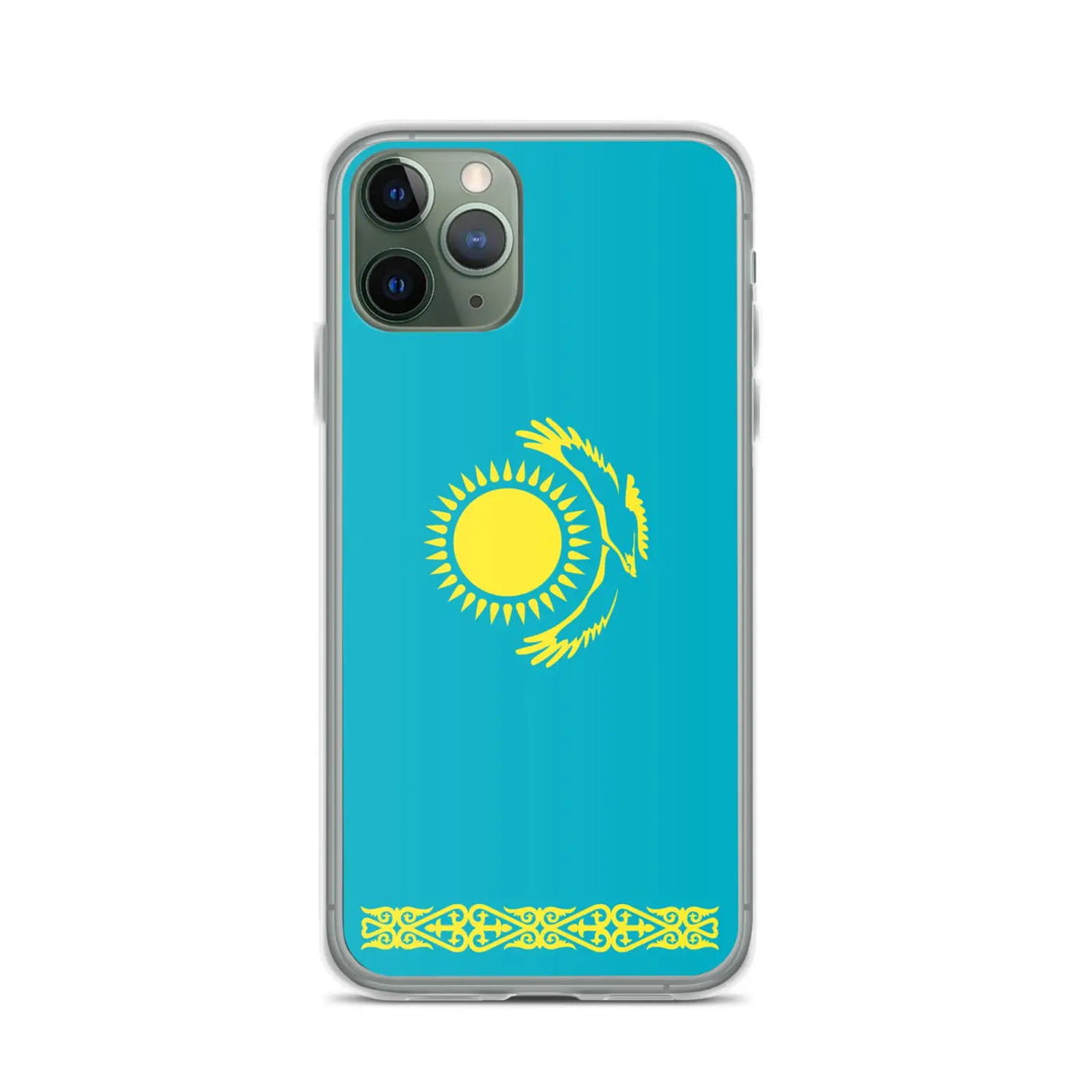 Coque de télephone drapeau du kazakhstan - pixelforma