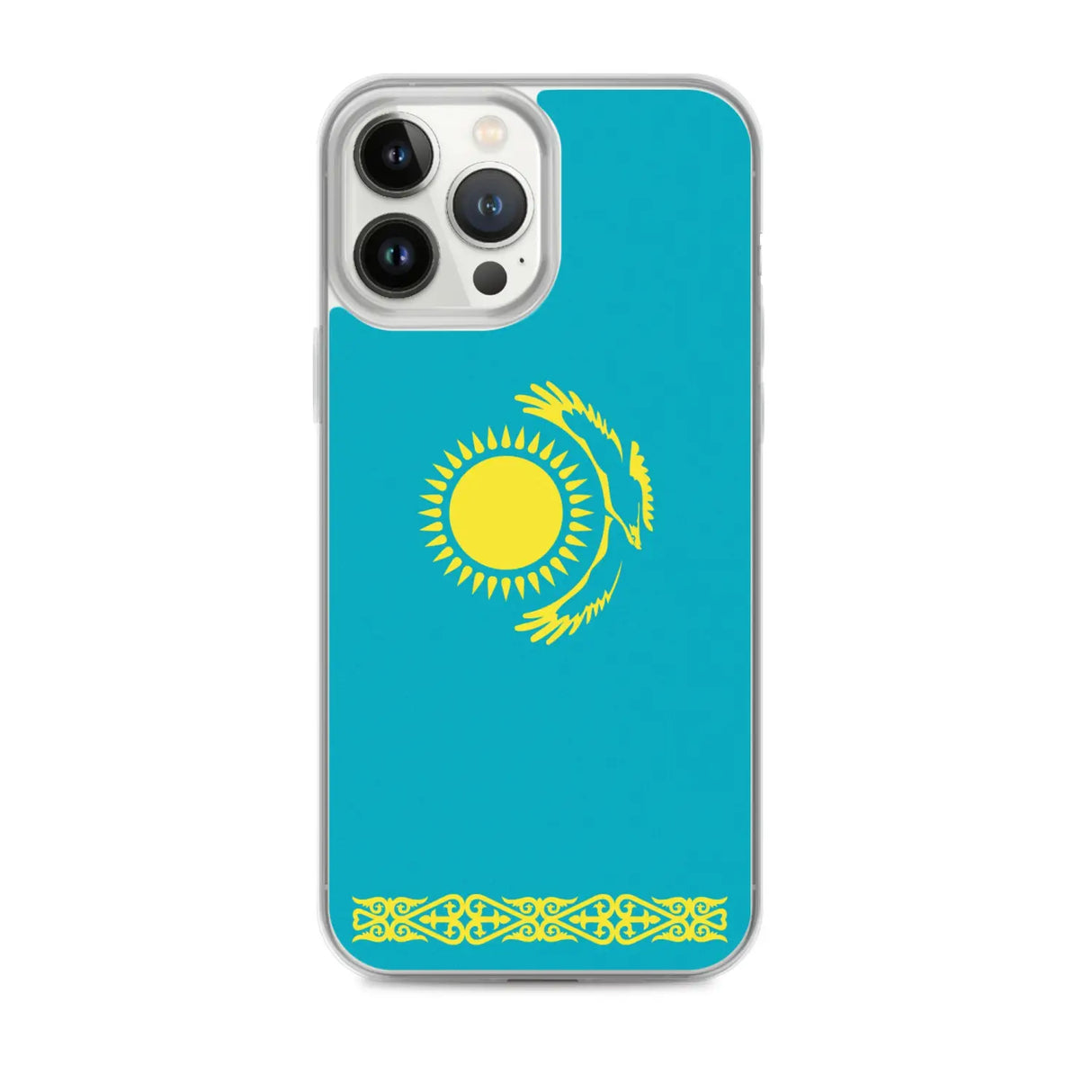 Coque de télephone drapeau du kazakhstan - pixelforma