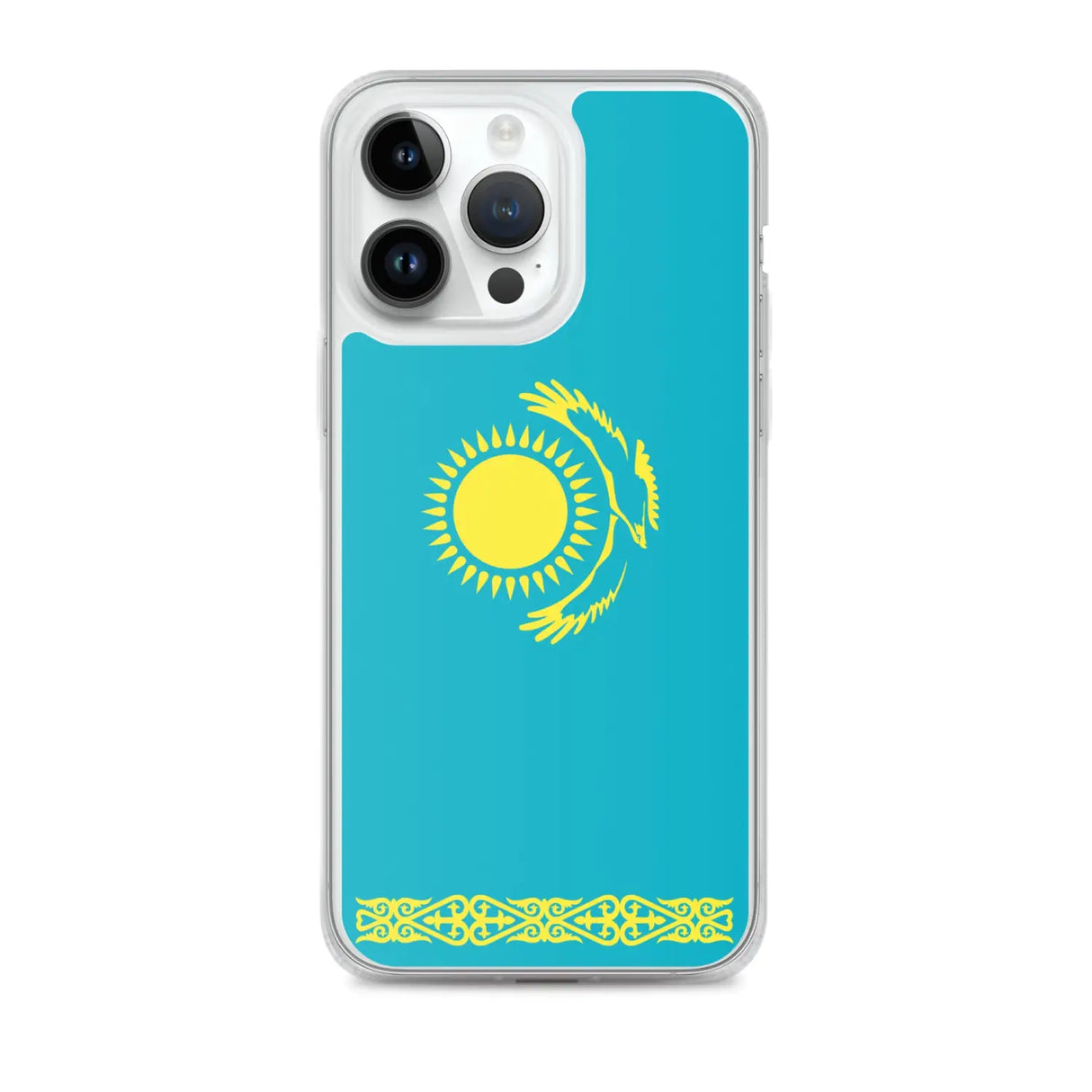 Coque de télephone drapeau du kazakhstan - pixelforma