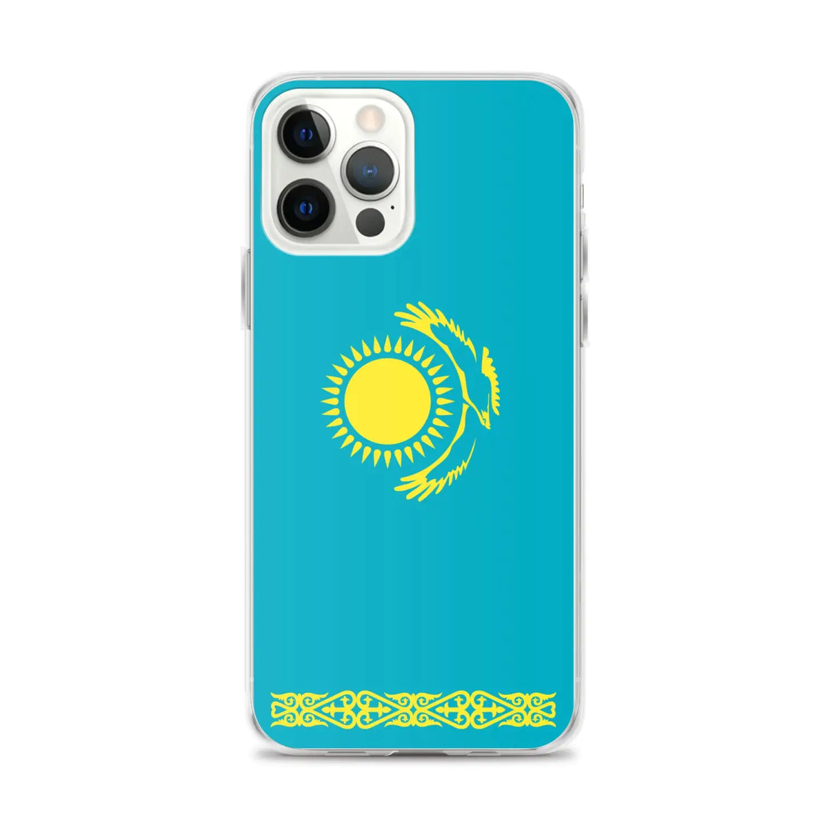 Coque de télephone drapeau du kazakhstan - pixelforma
