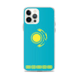 Coque de télephone drapeau du kazakhstan - pixelforma