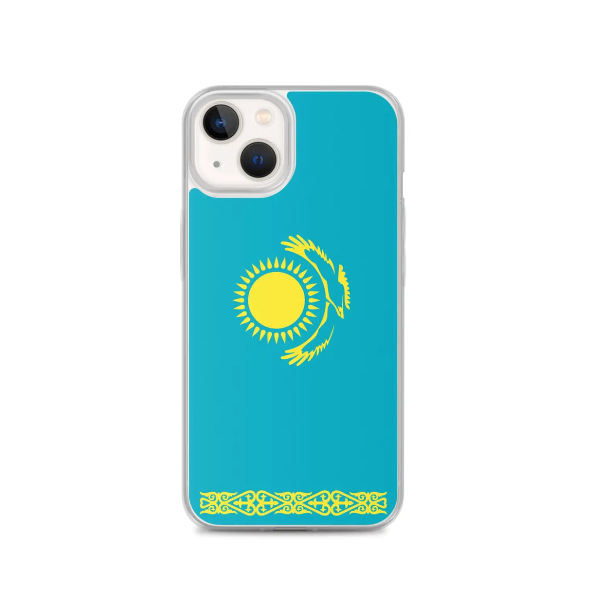 Coque de télephone drapeau du kazakhstan - pixelforma