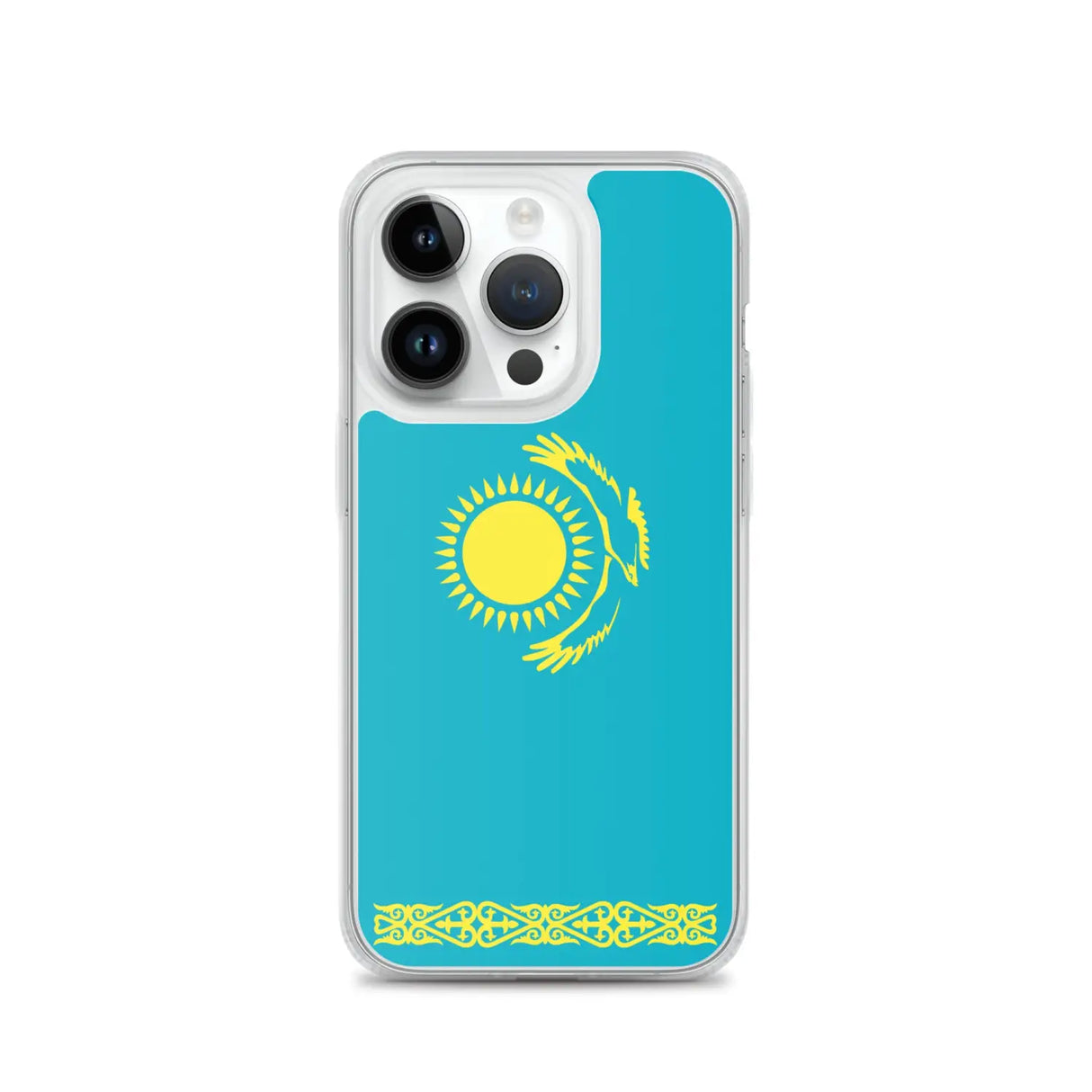 Coque de télephone drapeau du kazakhstan - pixelforma