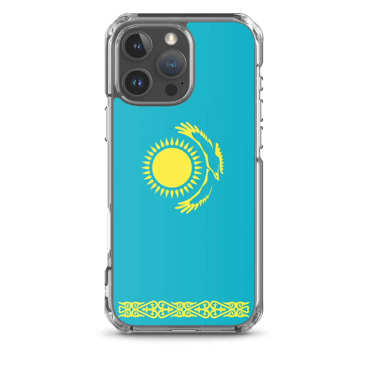 Coque de télephone drapeau du kazakhstan - pixelforma