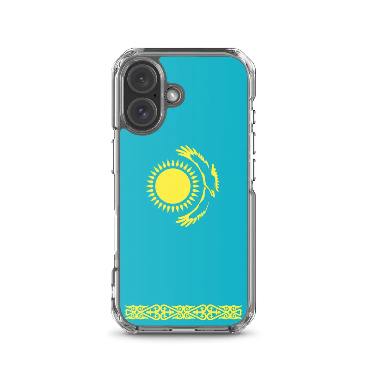 Coque de télephone drapeau du kazakhstan - pixelforma