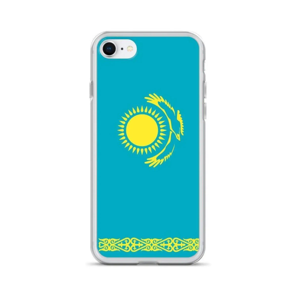 Coque de télephone drapeau du kazakhstan - pixelforma