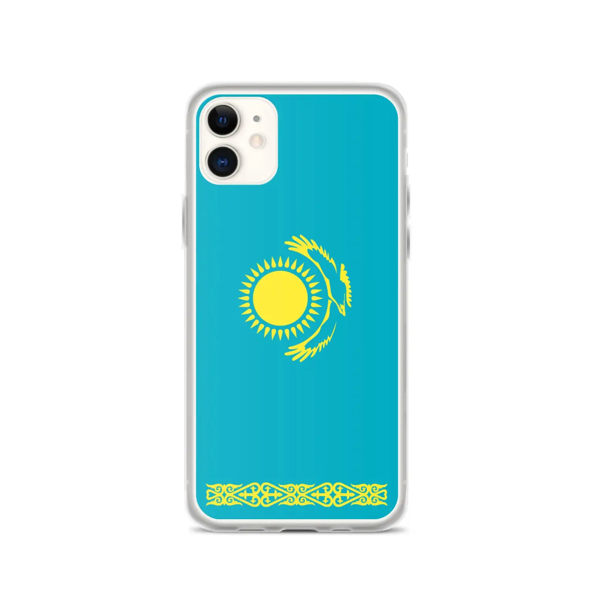 Coque de télephone drapeau du kazakhstan - pixelforma