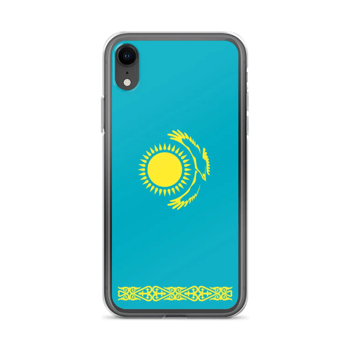 Coque de télephone drapeau du kazakhstan - pixelforma