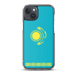 Coque de télephone drapeau du kazakhstan - pixelforma