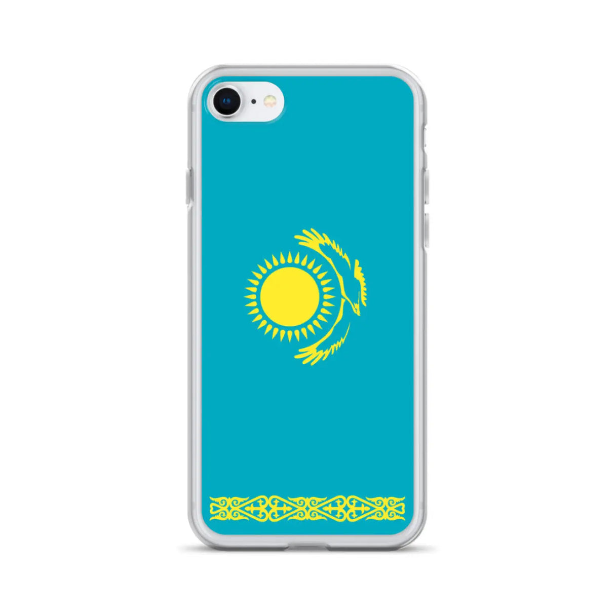 Coque de télephone drapeau du kazakhstan - pixelforma