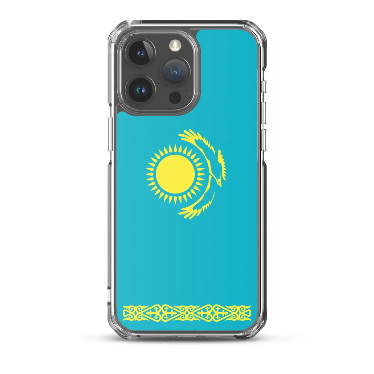 Coque de télephone drapeau du kazakhstan - pixelforma