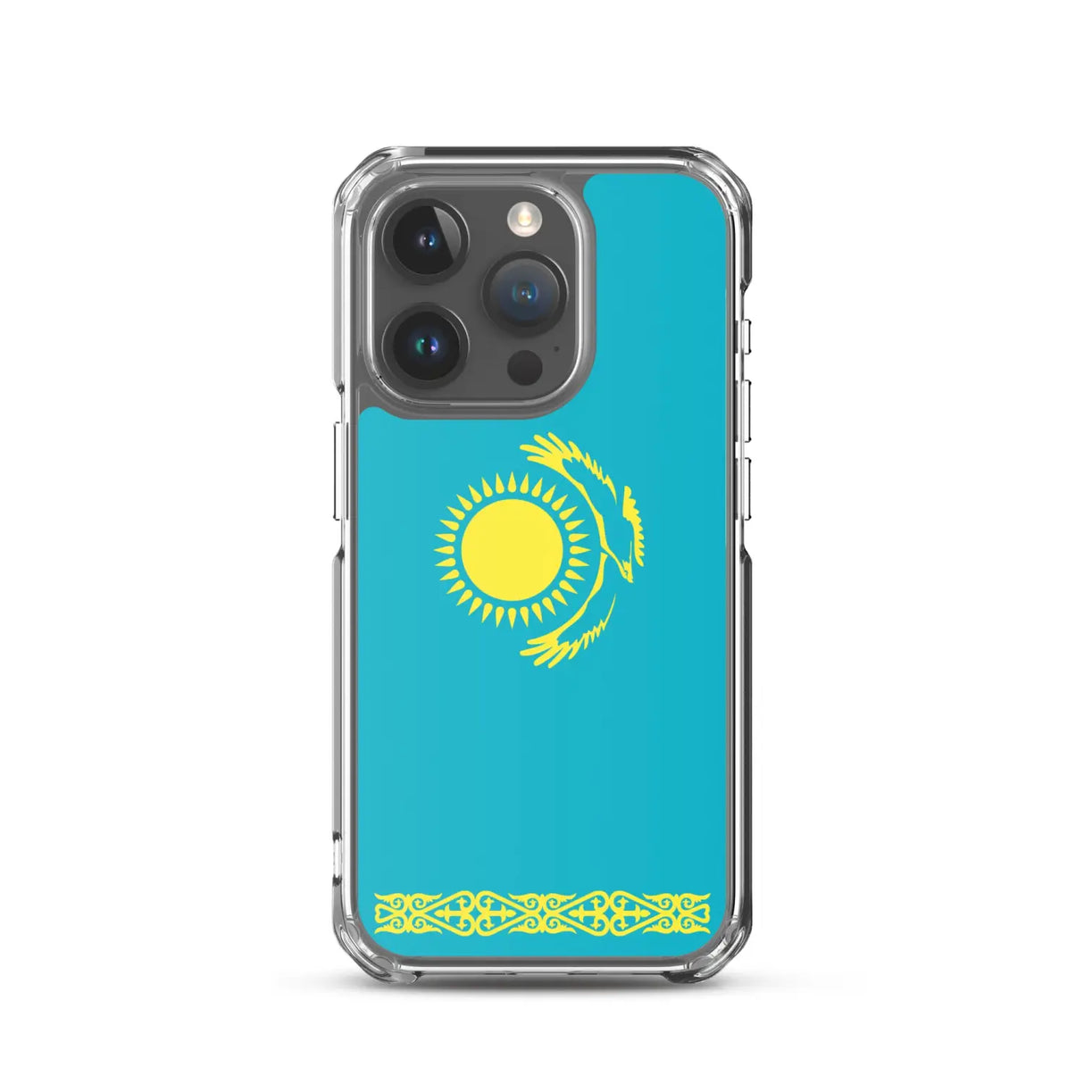 Coque de télephone drapeau du kazakhstan - pixelforma