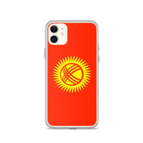 Coque de Télephone Drapeau du Kirghizistan - Pixelforma 