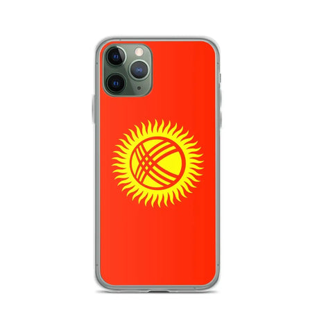 Coque de Télephone Drapeau du Kirghizistan - Pixelforma 