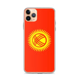 Coque de Télephone Drapeau du Kirghizistan - Pixelforma 