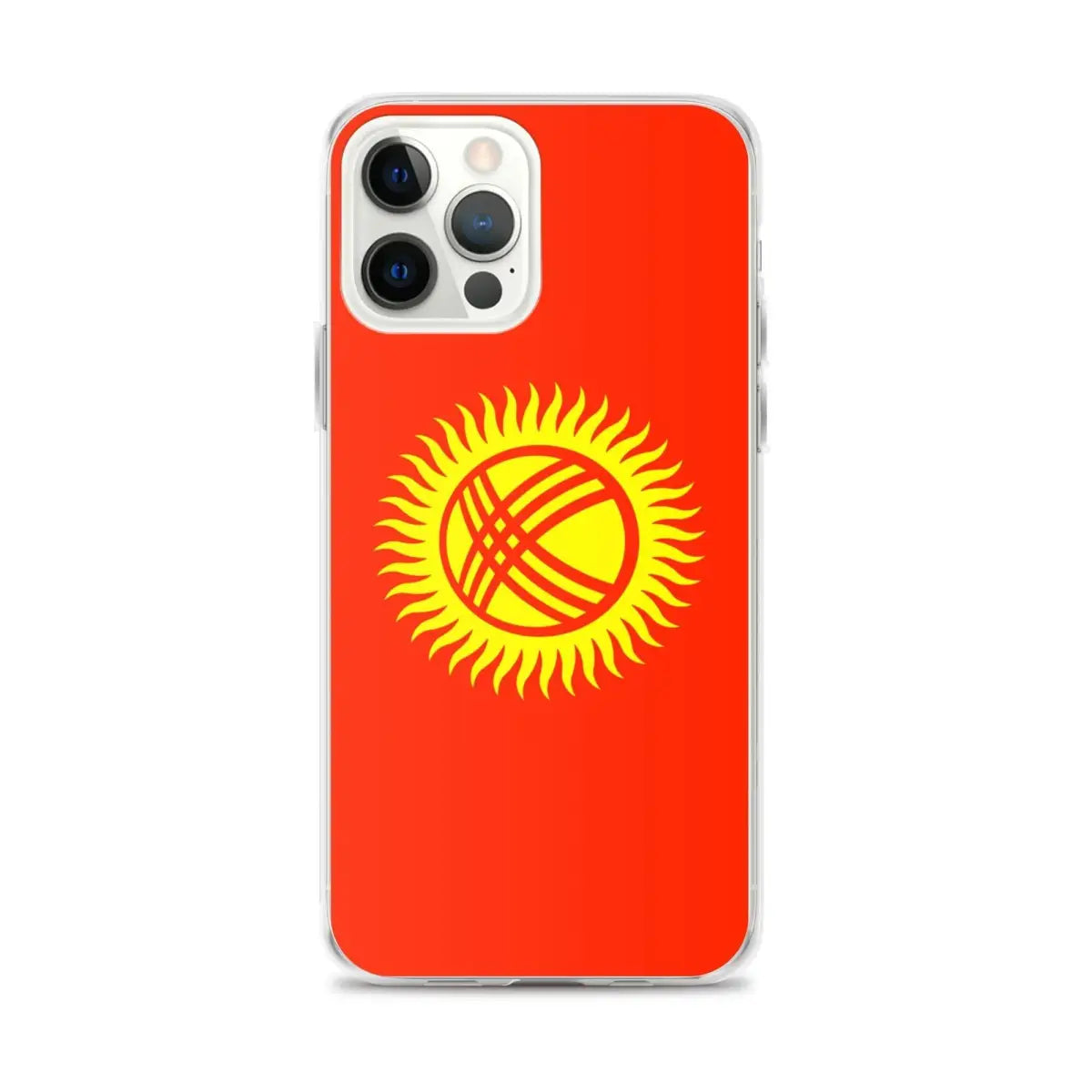 Coque de Télephone Drapeau du Kirghizistan - Pixelforma 