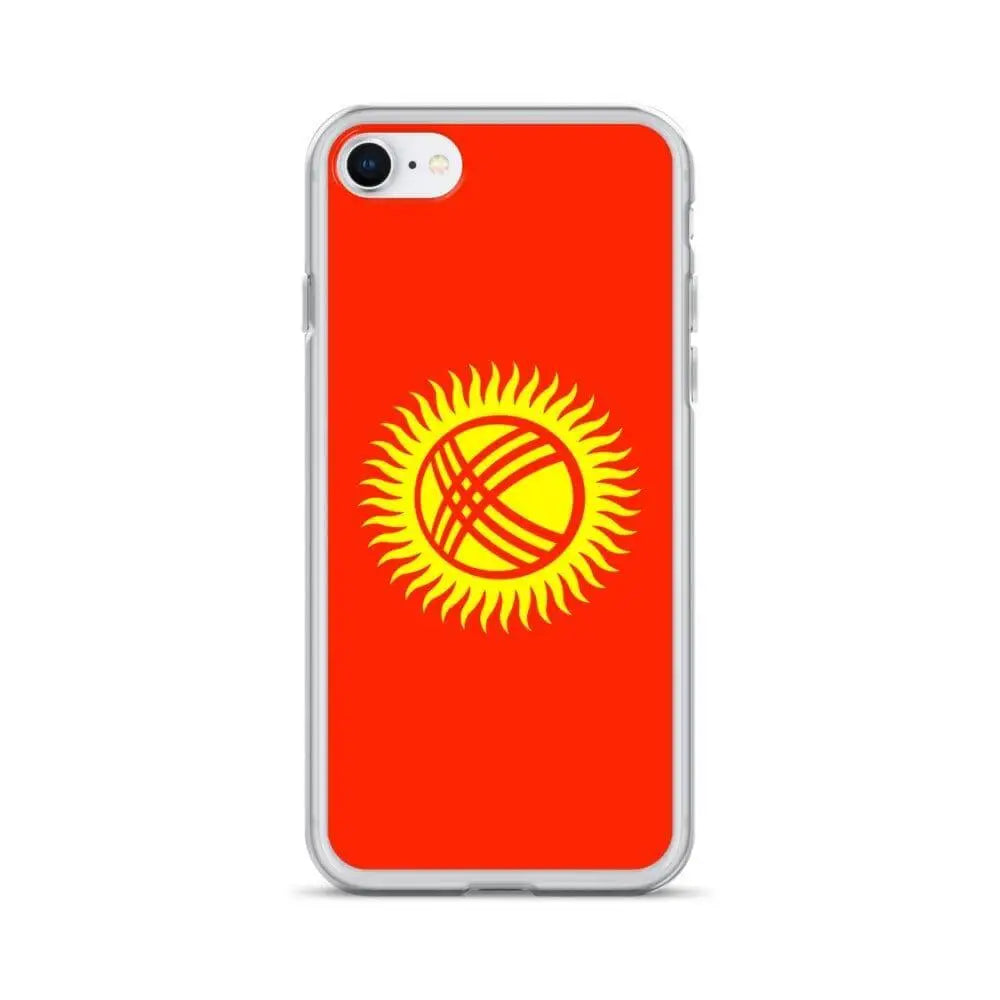 Coque de Télephone Drapeau du Kirghizistan - Pixelforma 