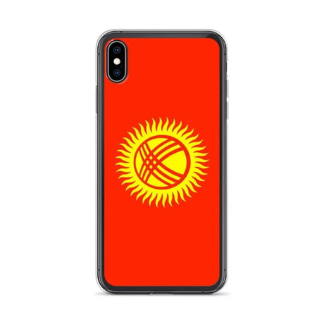 Coque de Télephone Drapeau du Kirghizistan - Pixelforma 