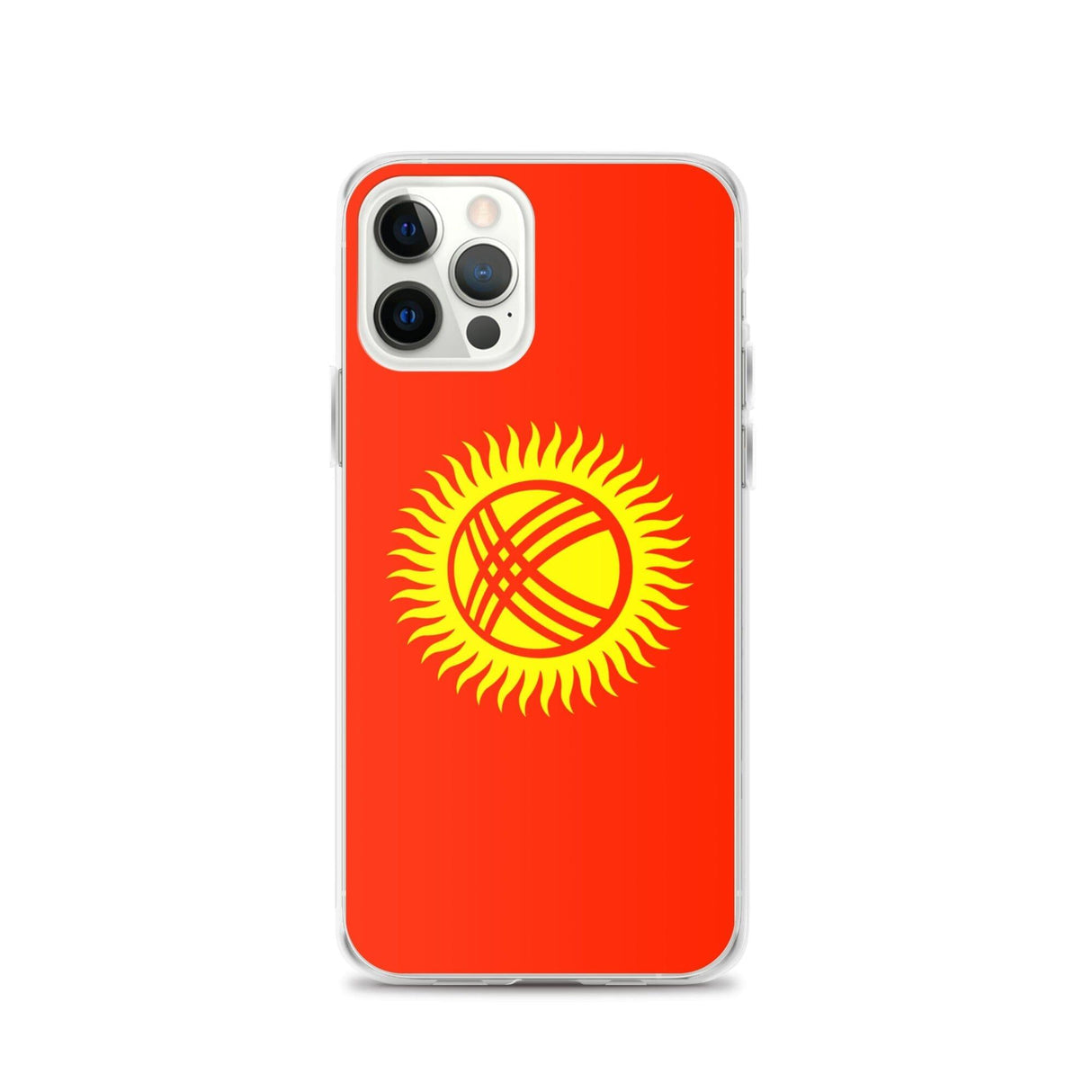 Coque de Télephone Drapeau du Kirghizistan - Pixelforma