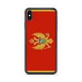 Coque de télephone drapeau monténégro - pixelforma