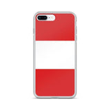 Coque de Télephone Drapeau du Pérou - Pixelforma 