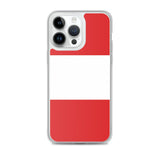 Coque de Télephone Drapeau du Pérou - Pixelforma