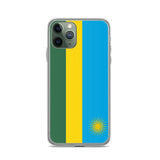 Coque de Télephone Drapeau du Rwanda - Pixelforma 