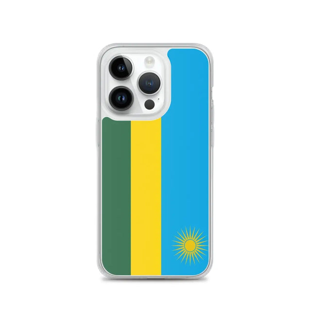 Coque de Télephone Drapeau du Rwanda - Pixelforma 