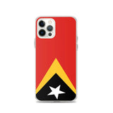 Coque de Télephone Drapeau du Timor oriental - Pixelforma 