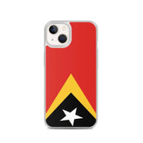 Coque de Télephone Drapeau du Timor oriental - Pixelforma 