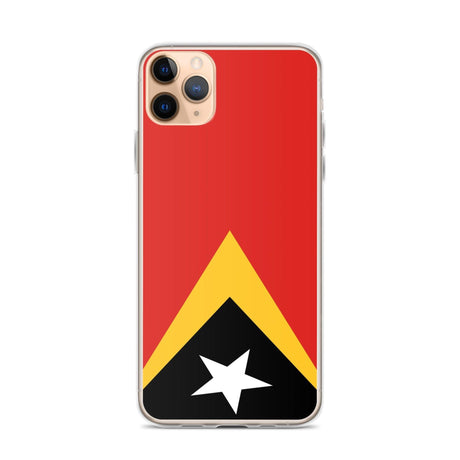 Coque de Télephone Drapeau du Timor oriental - Pixelforma