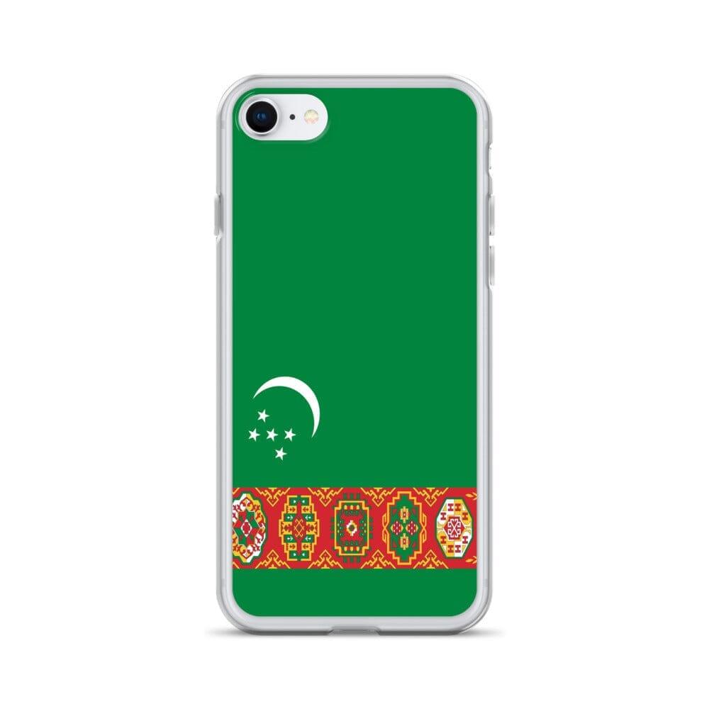 Coque de Télephone Drapeau du Turkménistan - Pixelforma