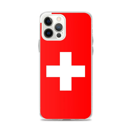 Coque de Télephone Drapeau et armoiries de la Suisse - Pixelforma