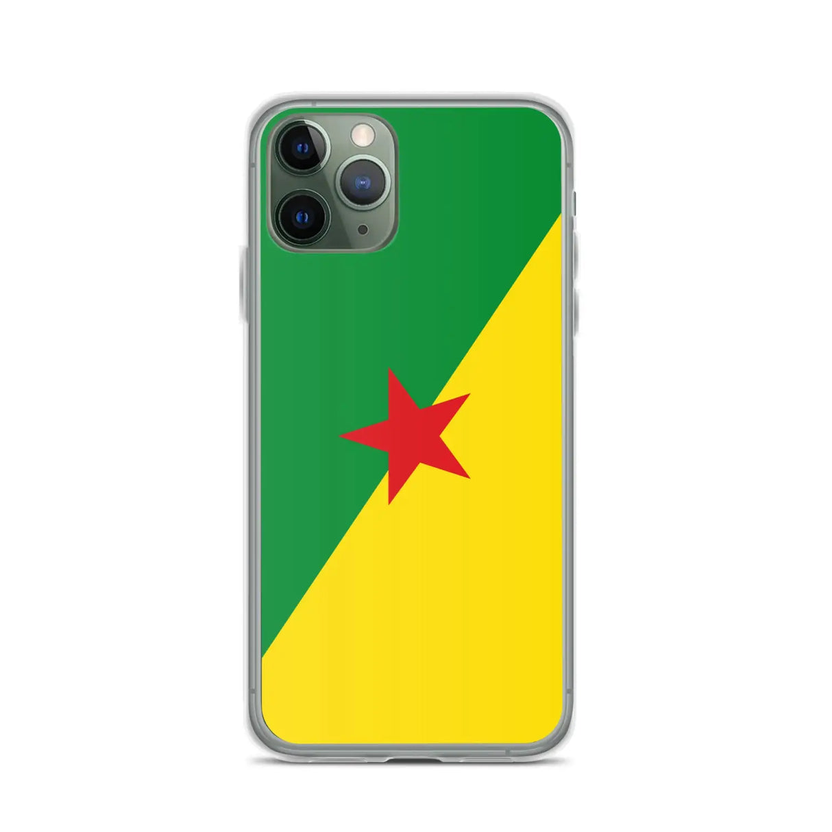 Coque de télephone drapeau guyane - pixelforma