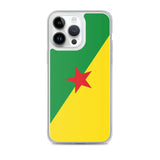 Coque de télephone drapeau guyane - pixelforma