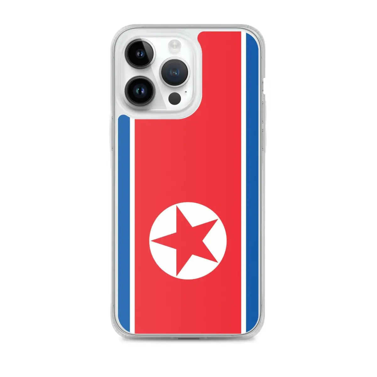 Coque de Télephone Drapeau de la Corée du Nord - Pixelforma 