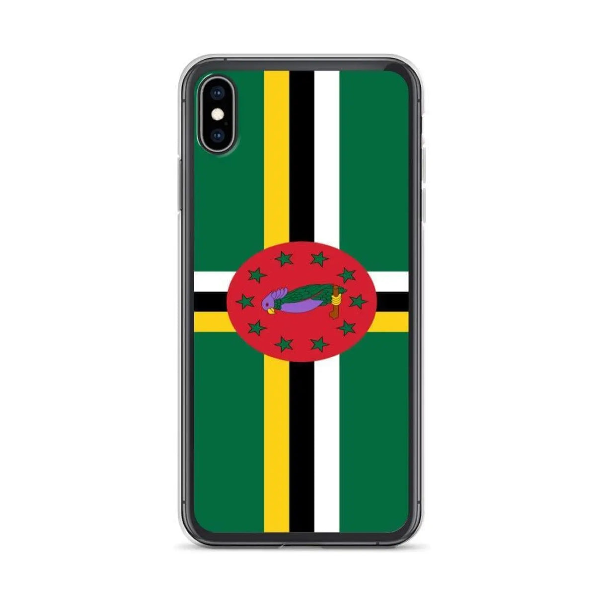 Coque de télephone drapeau dominique - pixelforma