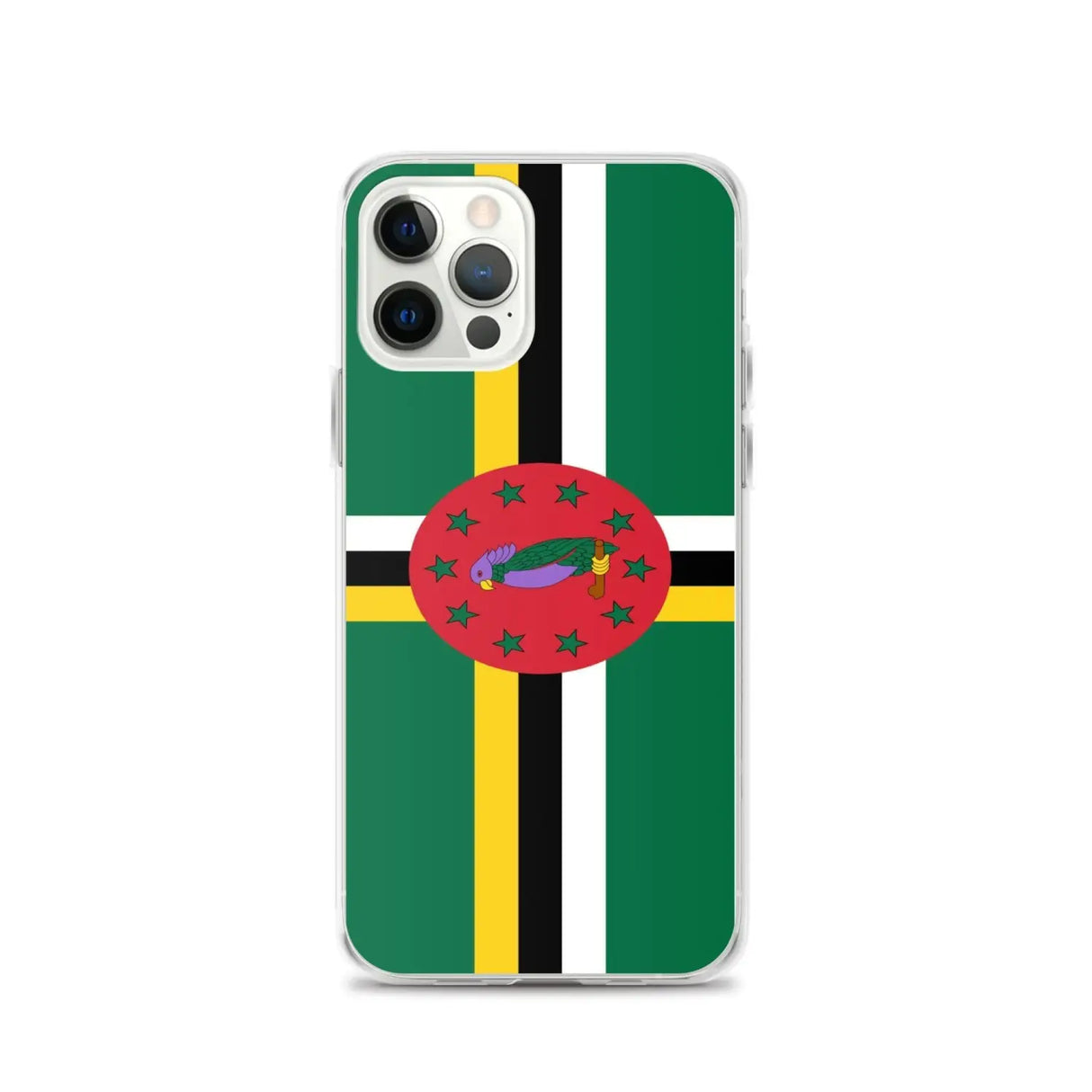 Coque de télephone drapeau dominique - pixelforma