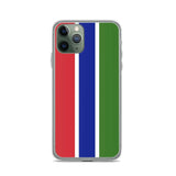 Coque de télephone drapeau gambie - pixelforma