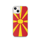 Coque de Télephone Drapeau de la Macédoine du Nord - Pixelforma 