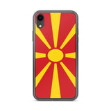 Coque de Télephone Drapeau de la Macédoine du Nord - Pixelforma 