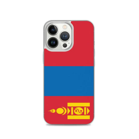 Coque de Télephone Drapeau de la Mongolie - Pixelforma 