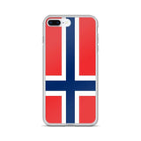 Coque de Télephone Drapeau de la Norvège - Pixelforma 