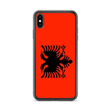 Coque de télephone drapeau albanie - pixelforma