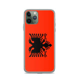 Coque de télephone drapeau albanie - pixelforma