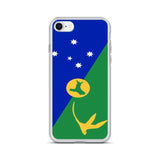 Coque de télephone drapeau île christmas - pixelforma