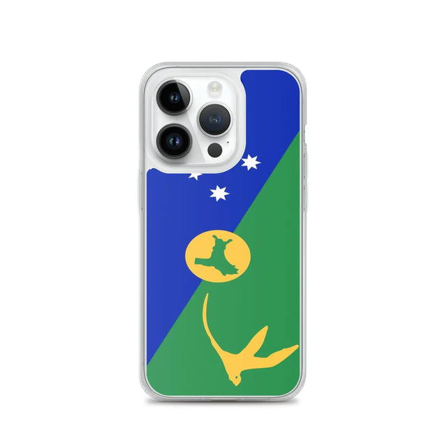 Coque de télephone drapeau île christmas - pixelforma